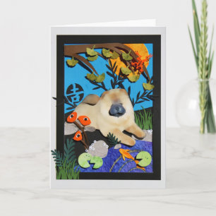 Tarjeta Papel de BUENA SUERTE