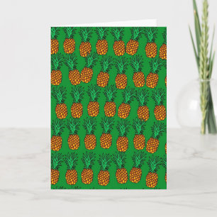 Tarjeta Papel de escritorio de piña