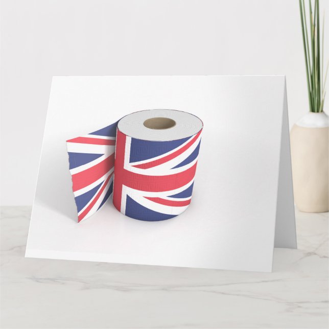 Tarjeta Papel higiénico del Reino Unido (Anverso)