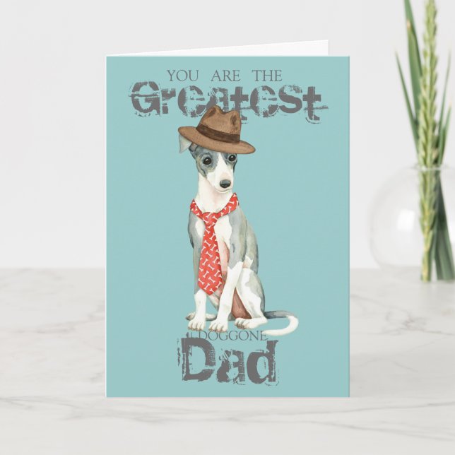Tarjeta Papi de Greyhound (Anverso)