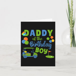 Tarjeta Papi De La Familia De Deportes De Golf Matchi