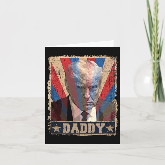 Tarjeta Papi Trump Camisa Graciosa - Papi Trump Viñeta 2 (Anverso)