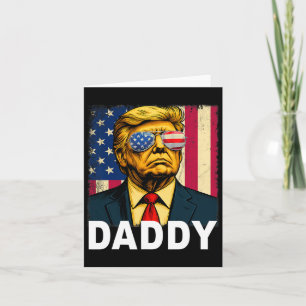Tarjeta Papi Trump Papi Divertido Trump Papá Para Hombres