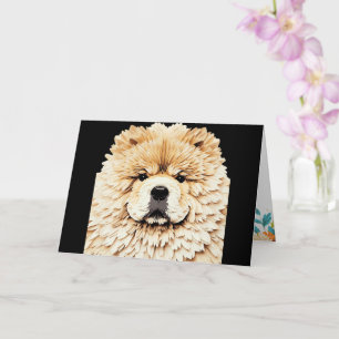 Tarjeta PAPIER MIRAGE Cream Chow