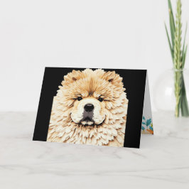 Tarjeta PAPIER MIRAGE Cream Chow