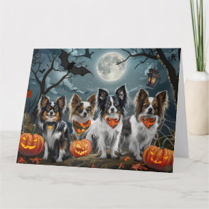 Tarjeta Papillon Halloween Spooky