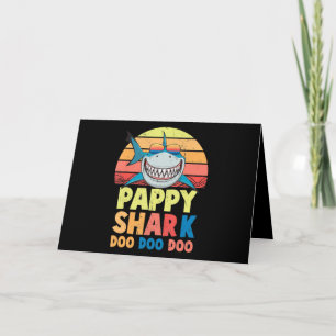 Tarjeta Pappy Shark Doo Doo Doo Gifts