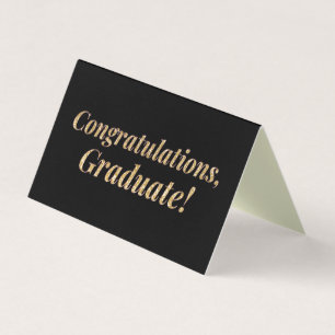 Tarjeta Paquete de 25 felicitaciones Purpurina Graduación