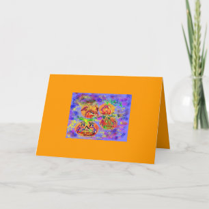 Tarjeta Paquete de la calabaza