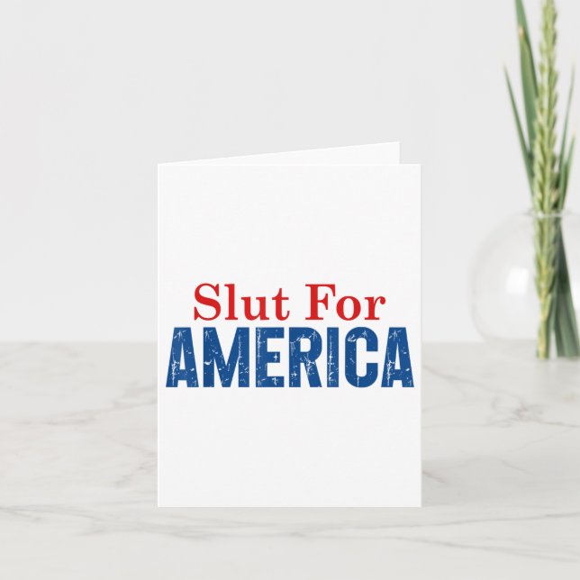 Tarjeta Para América 4 de julio (Anverso)