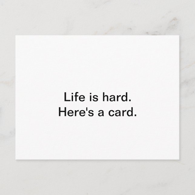 Tarjeta para ayudar a un ser querido a través de u (Anverso)