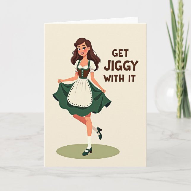 Tarjeta para Bailar con Energía (Anverso)