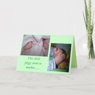 Tarjeta para bebés