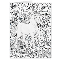 Tarjeta para Colorear