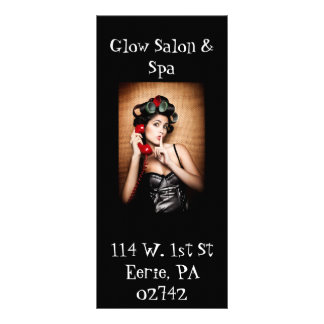 Tarjeta para cremallera Salon & Spa, ...