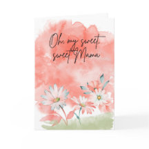 tarjeta para cualquier ocasión para Mamá, Madre