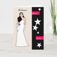Tarjeta para Debutante