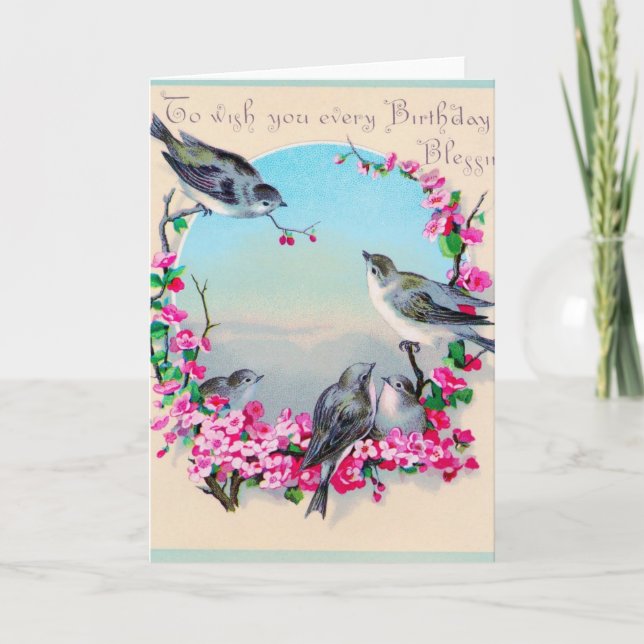 Tarjeta Para desearle cada deseo del cumpleaños (Anverso)