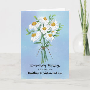 Tarjeta Para el aniversario de bodas del hermano y la cuña