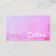 Tarjeta para el café de fidelidad simple de Miami
