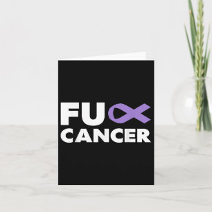 Tarjeta Para el cáncer - Conciencia sobre el cáncer pancre