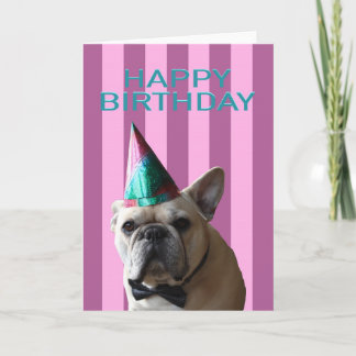 Tarjeta Para el cumpleaños del amante del perro