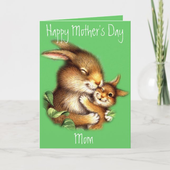 Tarjeta para el día de la madre conyugal y de la m (Anverso)