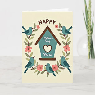 Tarjeta para el Día de la Madre en Casa Dulce