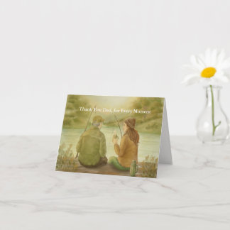 Tarjeta para el Día del Padre/ Padre - De la hija