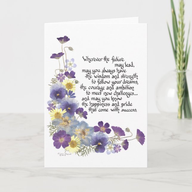 Tarjeta Para el graduado (Anverso)