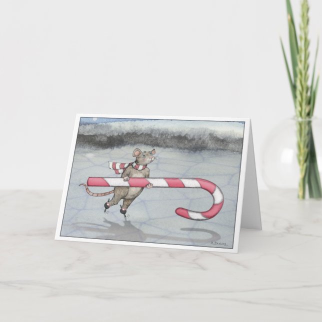 Tarjeta para el ratón de cano de patinaje para nav (Anverso)
