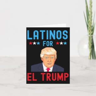 Tarjeta Para El Trump - Orgulloso Día de Elecciones de Tru