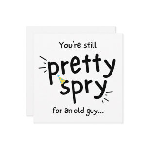 Tarjeta para el viejo