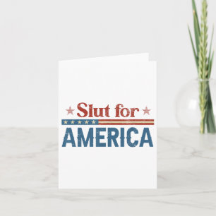 Tarjeta Para Estados Unidos Curiosa Camisa Del 4 De Julio