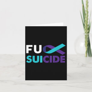 Tarjeta Para la conciencia sobre el suicidio: regalo de su