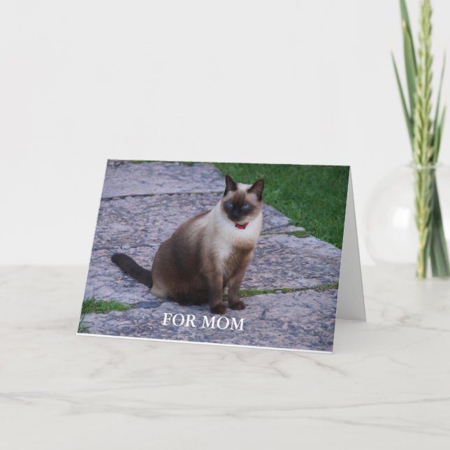 Tarjeta Para la mamá (Anverso)