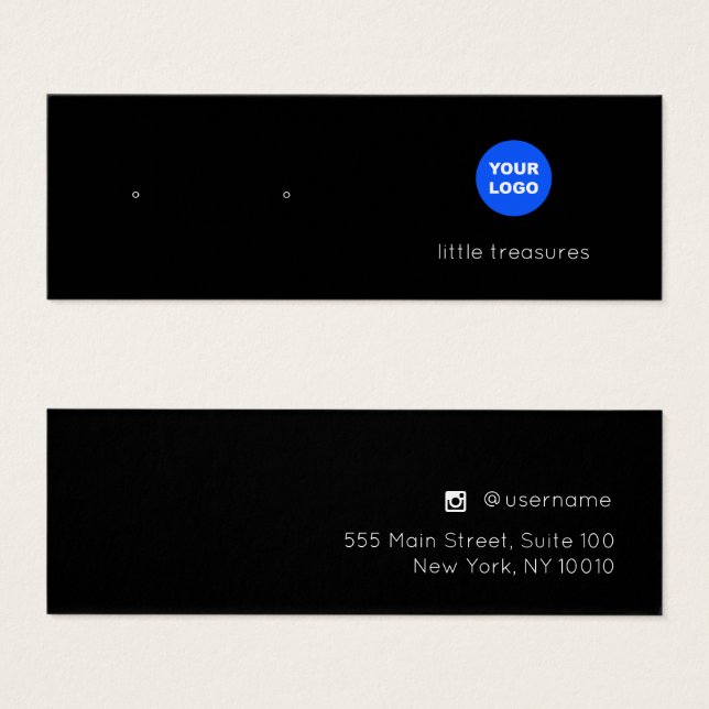 Tarjeta para la pantalla de acoplamiento de logoti (Anverso y reverso)