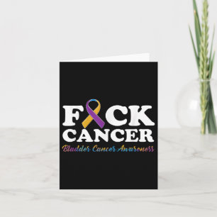 Tarjeta Para los regalos de sensibilización sobre el cánce