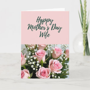 Tarjeta para Madres de Flor de Cerezo Rosa Dulce