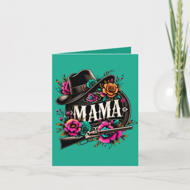 Tarjeta para mamá; mamá; día de la madre;  (Anverso)