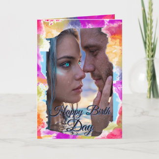 Tarjeta Para mi amor eterno, feliz cumpleaños