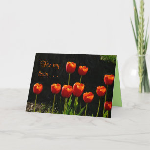 Tarjeta Para mi amor, para siempre