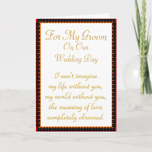 Tarjeta Para mi novio: Mundo antes de que usted carde