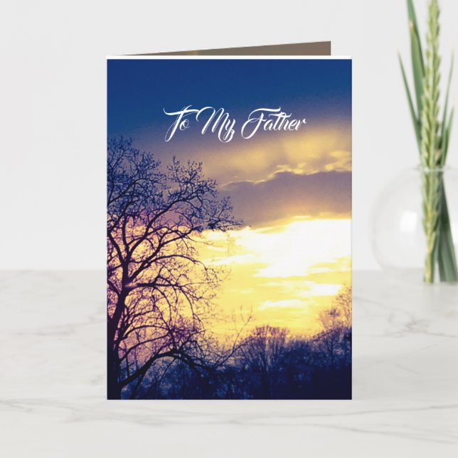 tarjeta PARA MI PADRE (Anverso)