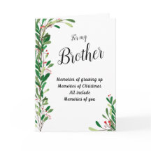 Para mis Navidades botánicos Brother Holiday Berry