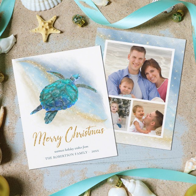 Tarjeta para Navidades fotográficos Budget Beach S (Subido por el creador)
