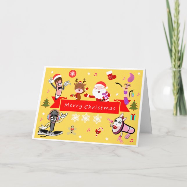 Tarjeta para Navidades/tarjeta interactiva para ni (Anverso)