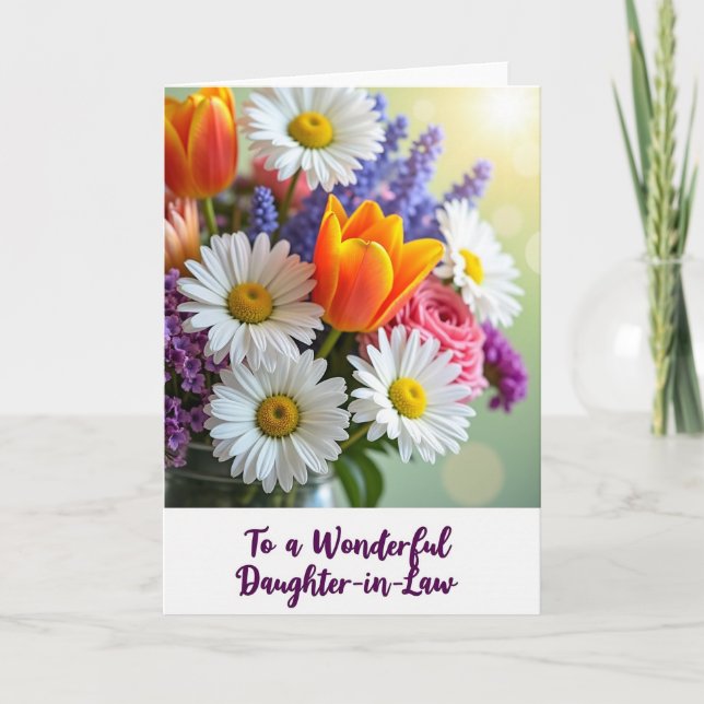 Tarjeta para Nuera Dulce (Anverso)