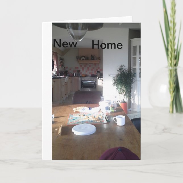 Tarjeta para nuevos propietarios. (Anverso)