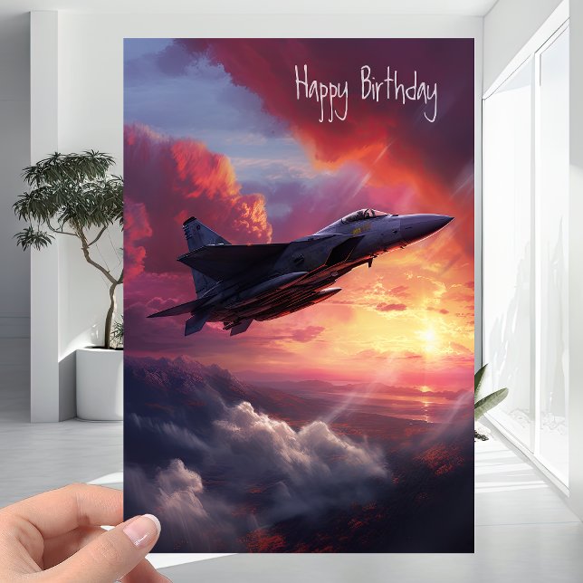 Tarjeta Para pilotos y entusiastas - Cumpleaños de los caz (Subido por el creador)